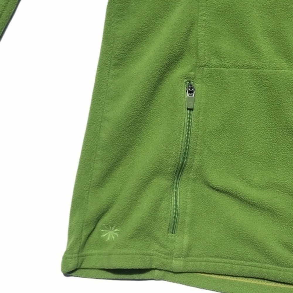 #10 ATHLETA. GREEN QUARTER ZIP FLEECE JACKET - Picture 7 of 11
